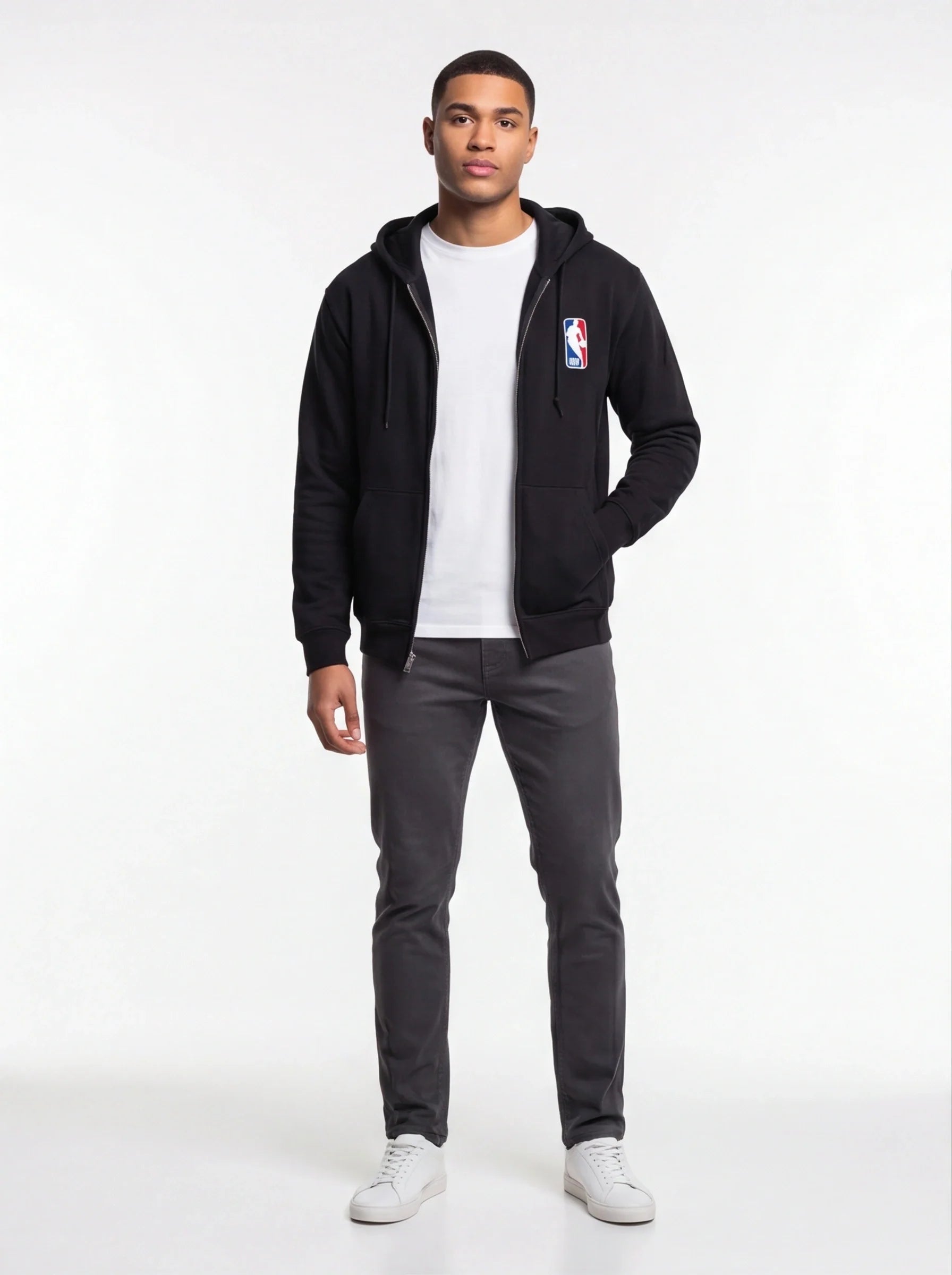 Men's NBA Zipper Hoodie