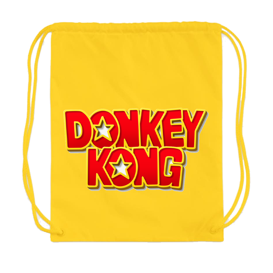 Donkey Kong Drawstring Bag