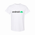 Youth Android cotton T-shirt - White