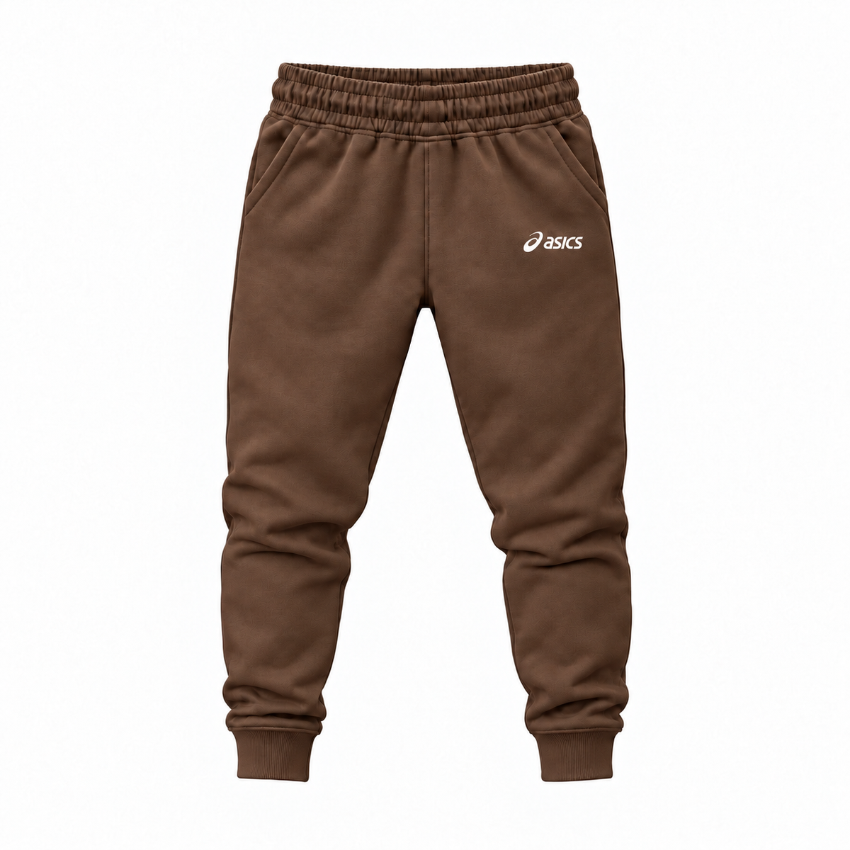Youth ASICS Joggers Sweatpants - Brown