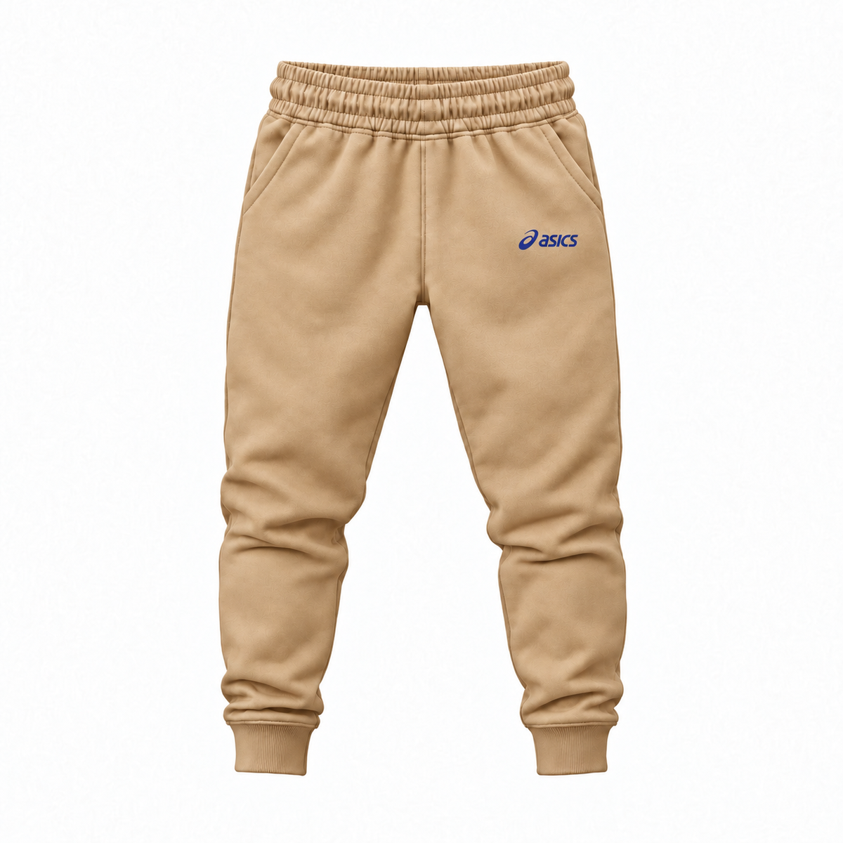 Youth ASICS Joggers Sweatpants - Tan