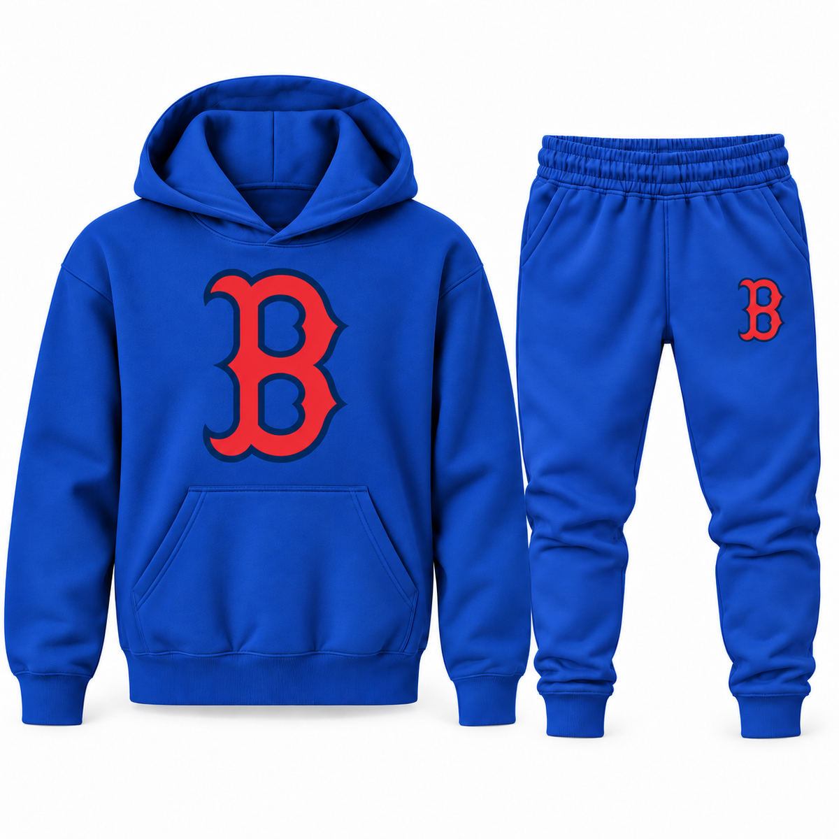 Youth Boston Red Sox Hoodie Jogger Set - Blue