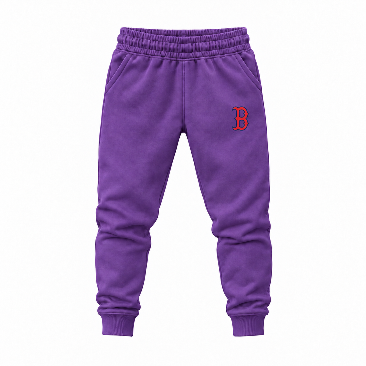 Youth Boston Red Sox Joggers Sweatpants - Purple