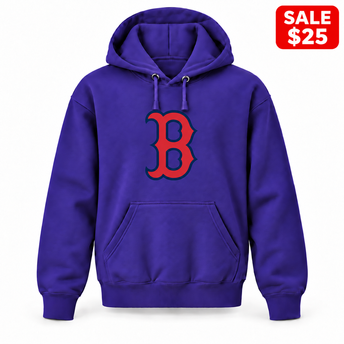 Youth Boston Red Sox Pullover Hoodie in Purple — SALE $25