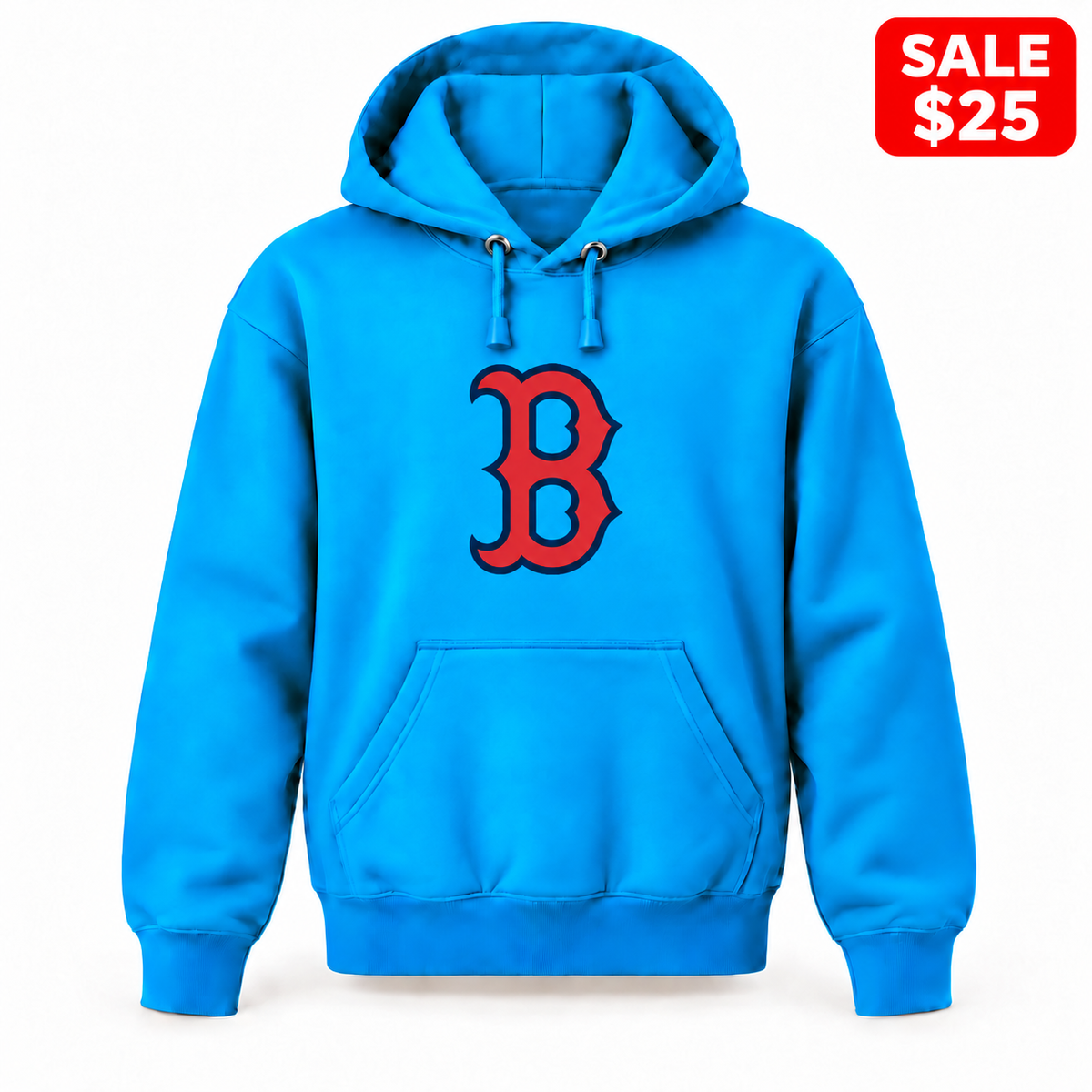 Youth Boston Red Sox Pullover Hoodie in Turquoise — SALE $25