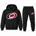 Youth Carolina Hurricanes Hoodie Jogger Set in Black