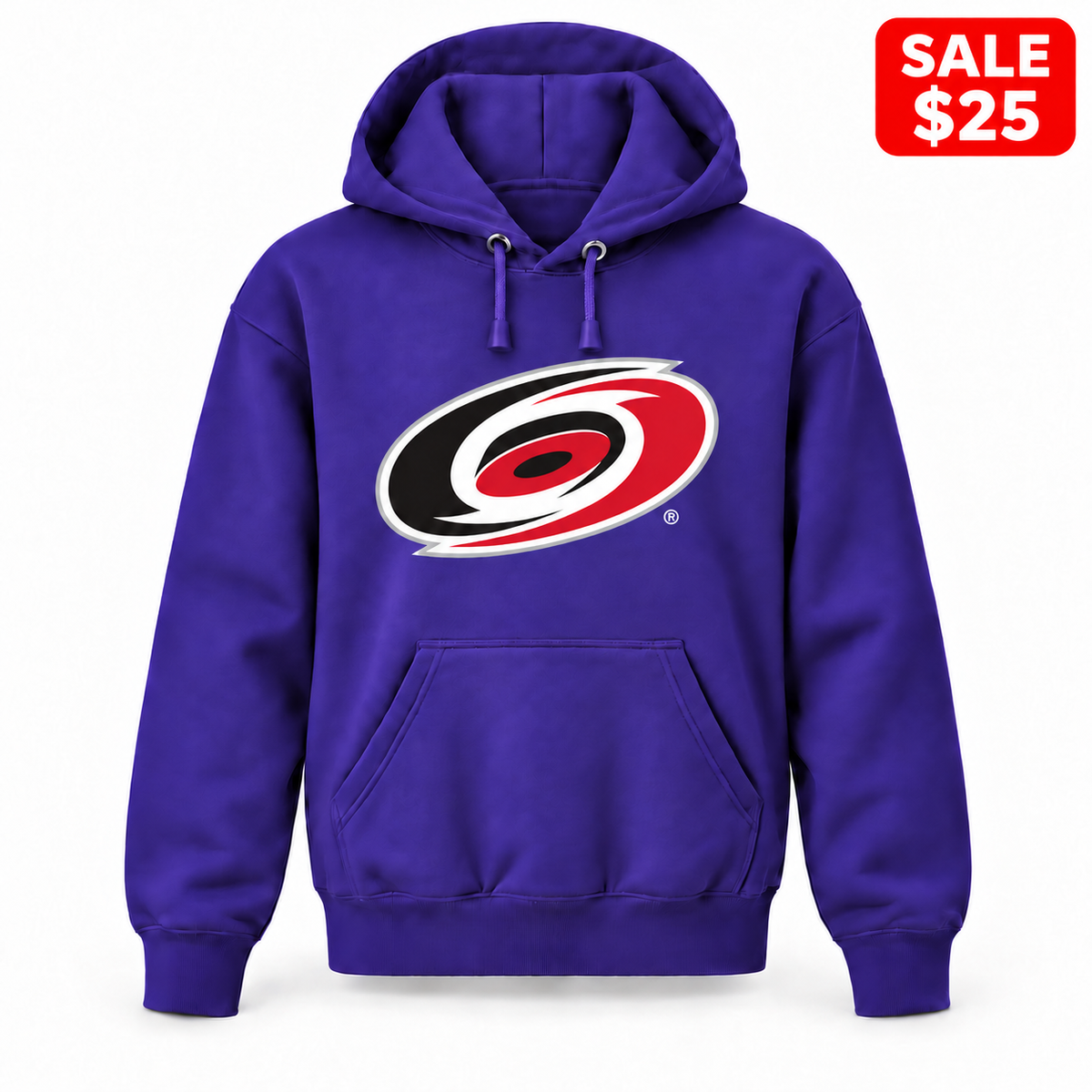 Youth Carolina Hurricanes Pullover Hoodie in Purple — SALE $25
