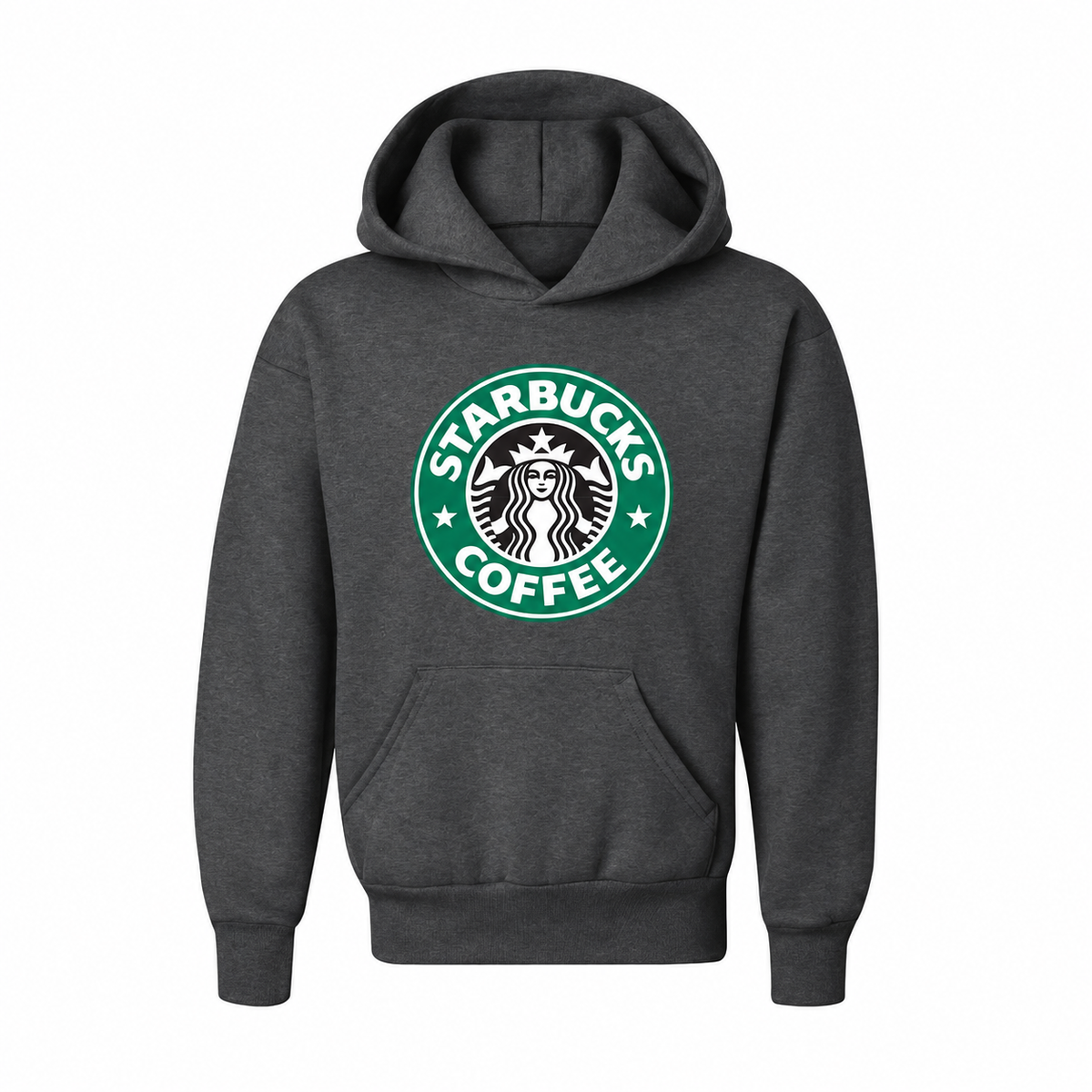Youth's Starbucks Coffee Pullover Hoodie - Charcoal