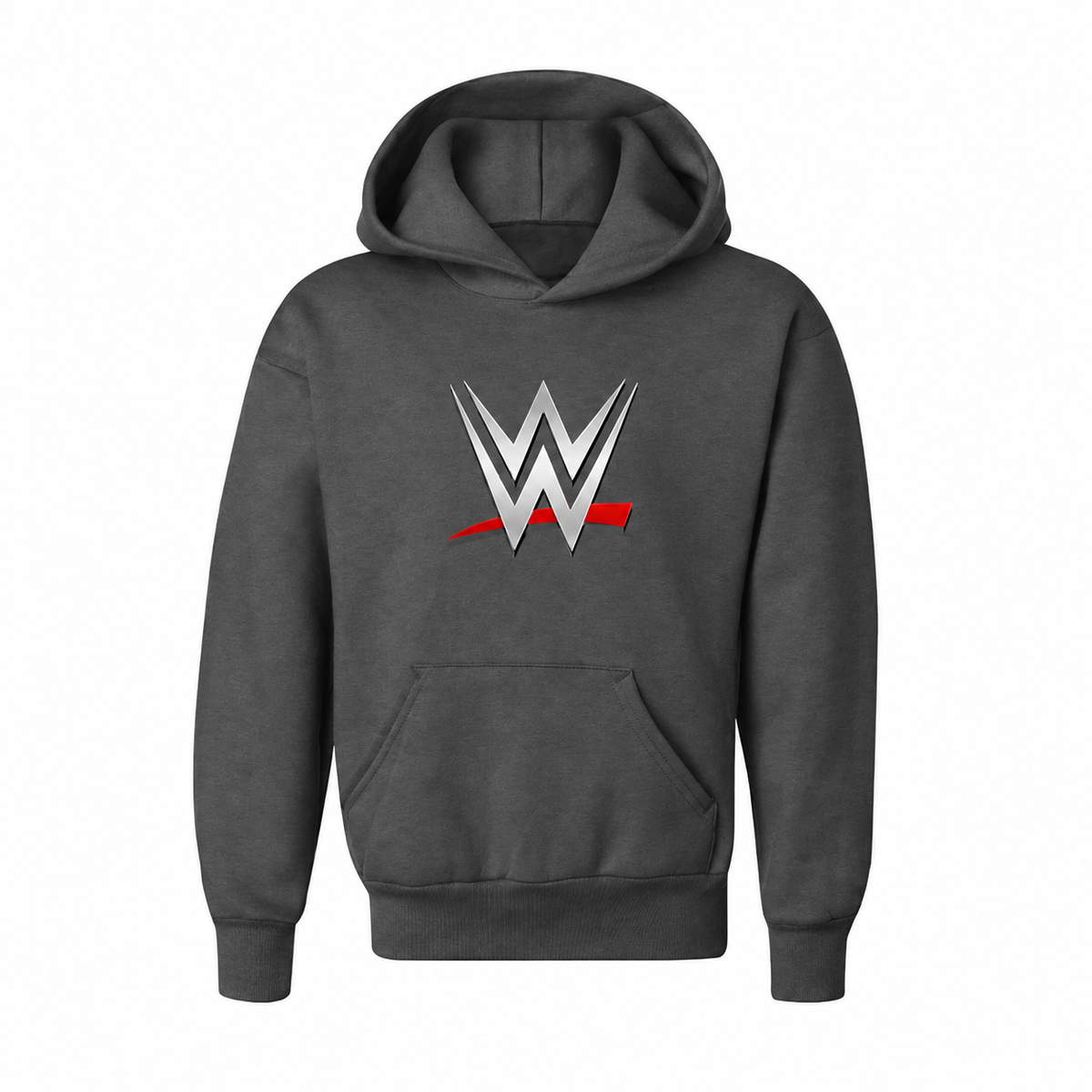 Youth's WWE Wrestling Pullover Hoodie - Charcoal