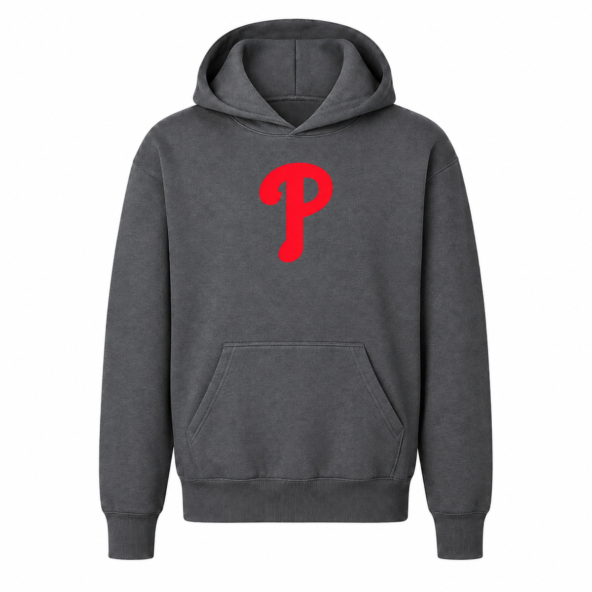Youth Philadelphia Phillies Pullover Hoodie - Charcoal