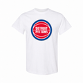 Youth Detroit Pistons cotton T-shirt - White