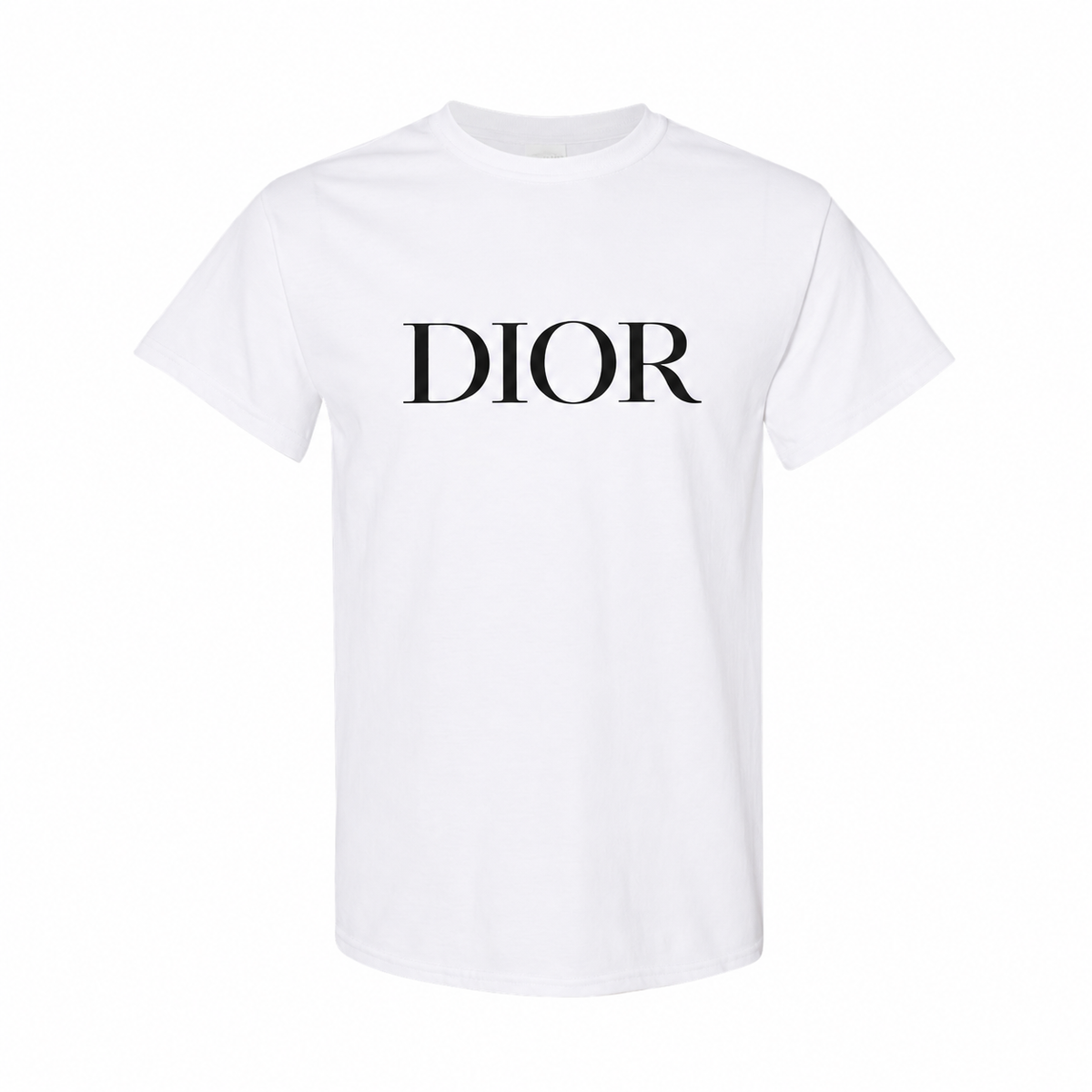 Youth black DIOR design cotton T-shirt, White