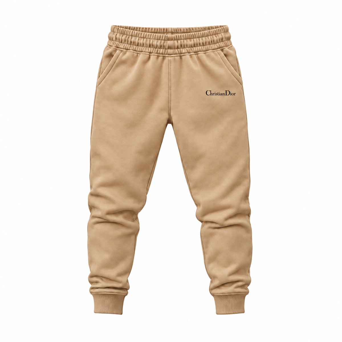 Youth Dior Joggers Sweatpants - Tan