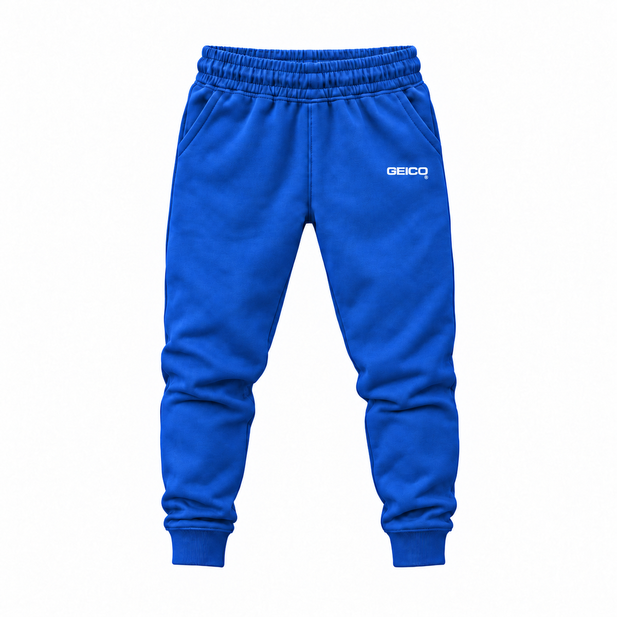 Youth Geico Joggers Sweatpants - Royal Blue