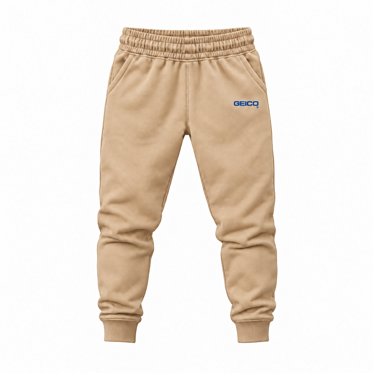 Youth Geico Joggers Sweatpants - Tan