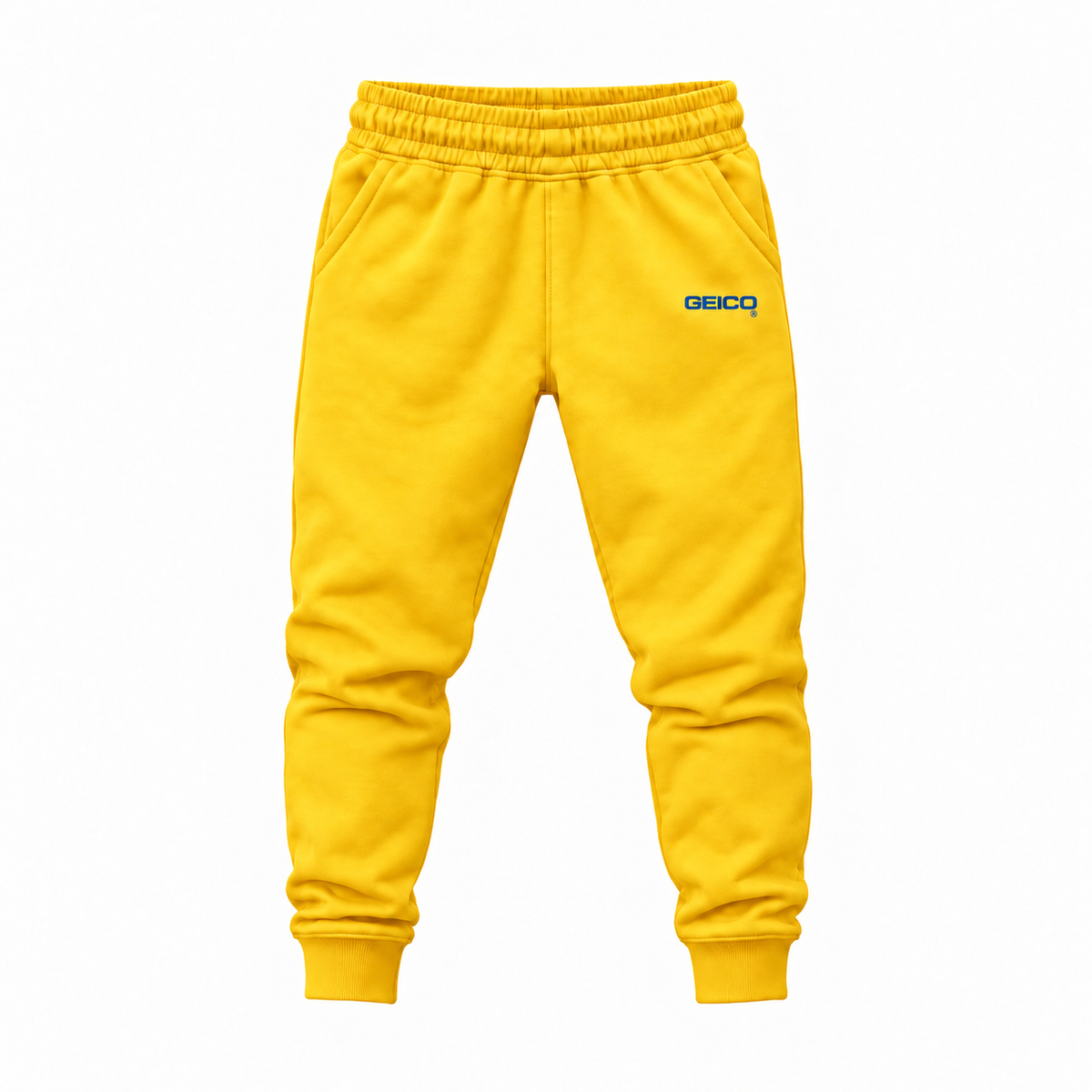 Youth Geico Joggers Sweatpants - Yellow