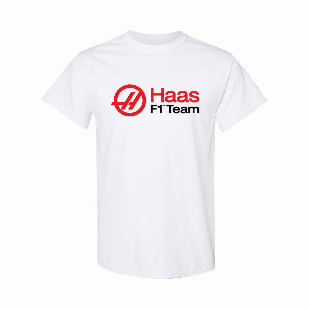 Youth Haas F1 Team cotton T-shirt - White