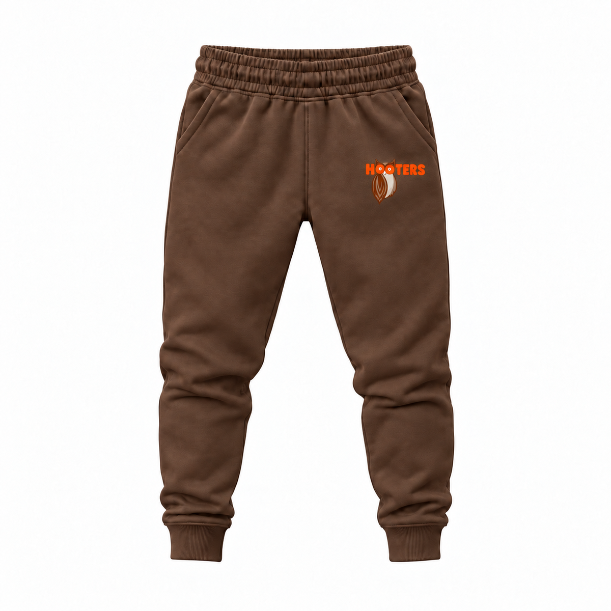 Youth Hooters Joggers Sweatpants - Brown