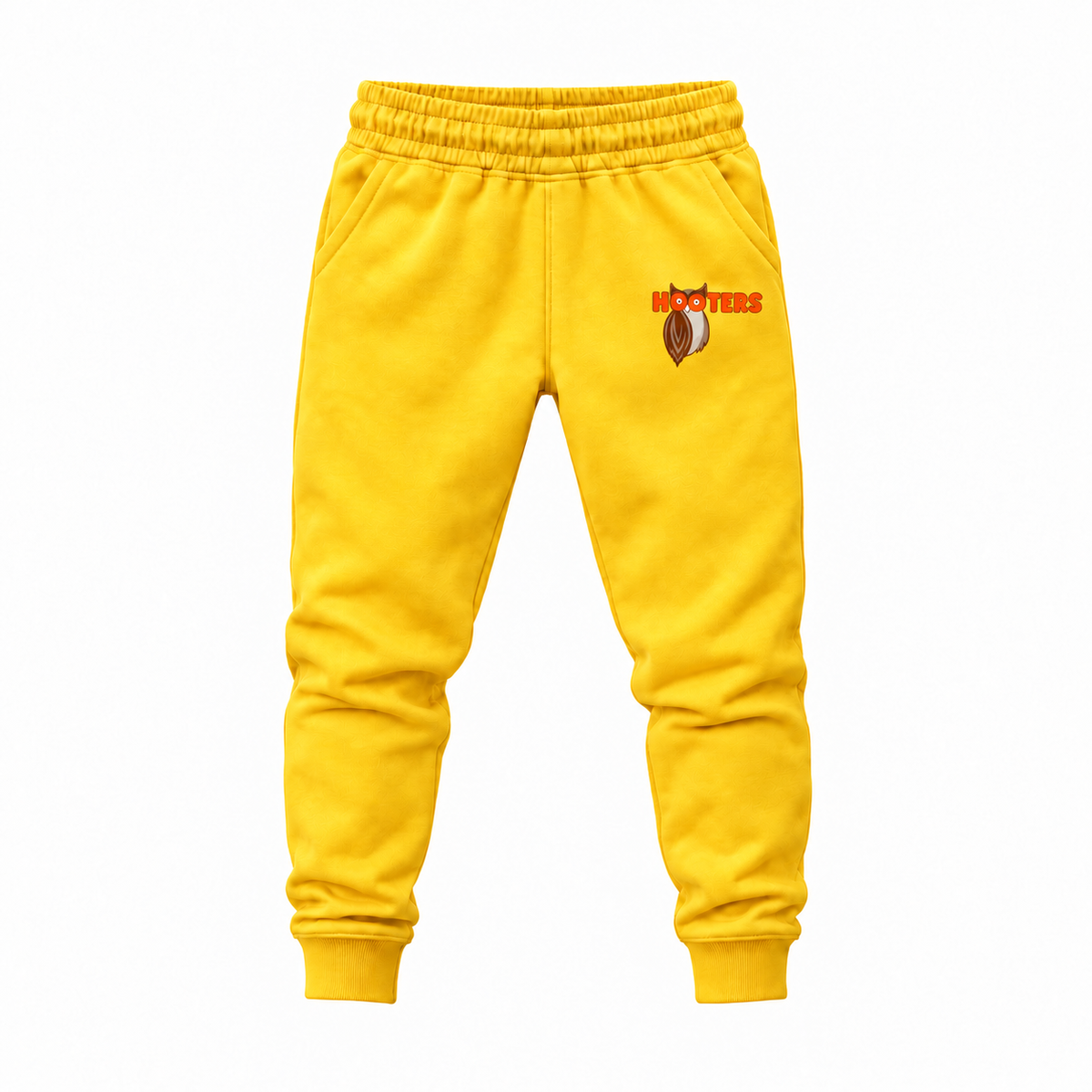 Youth Hooters Joggers Sweatpants - Yellow