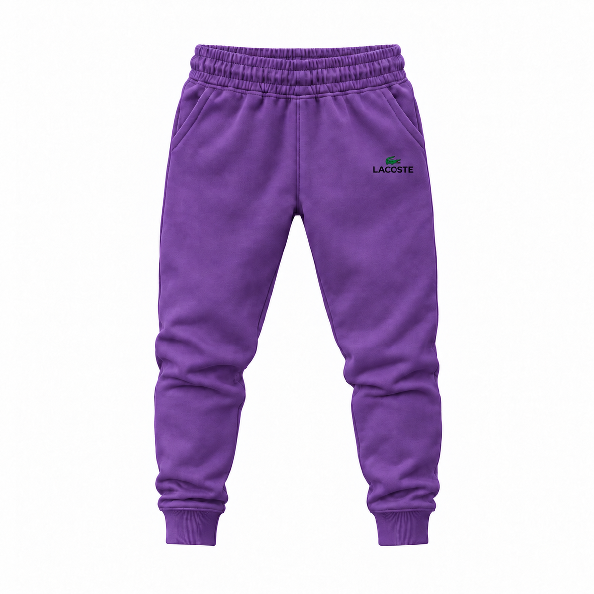 Youth Lacoste Joggers Sweatpants - Purple