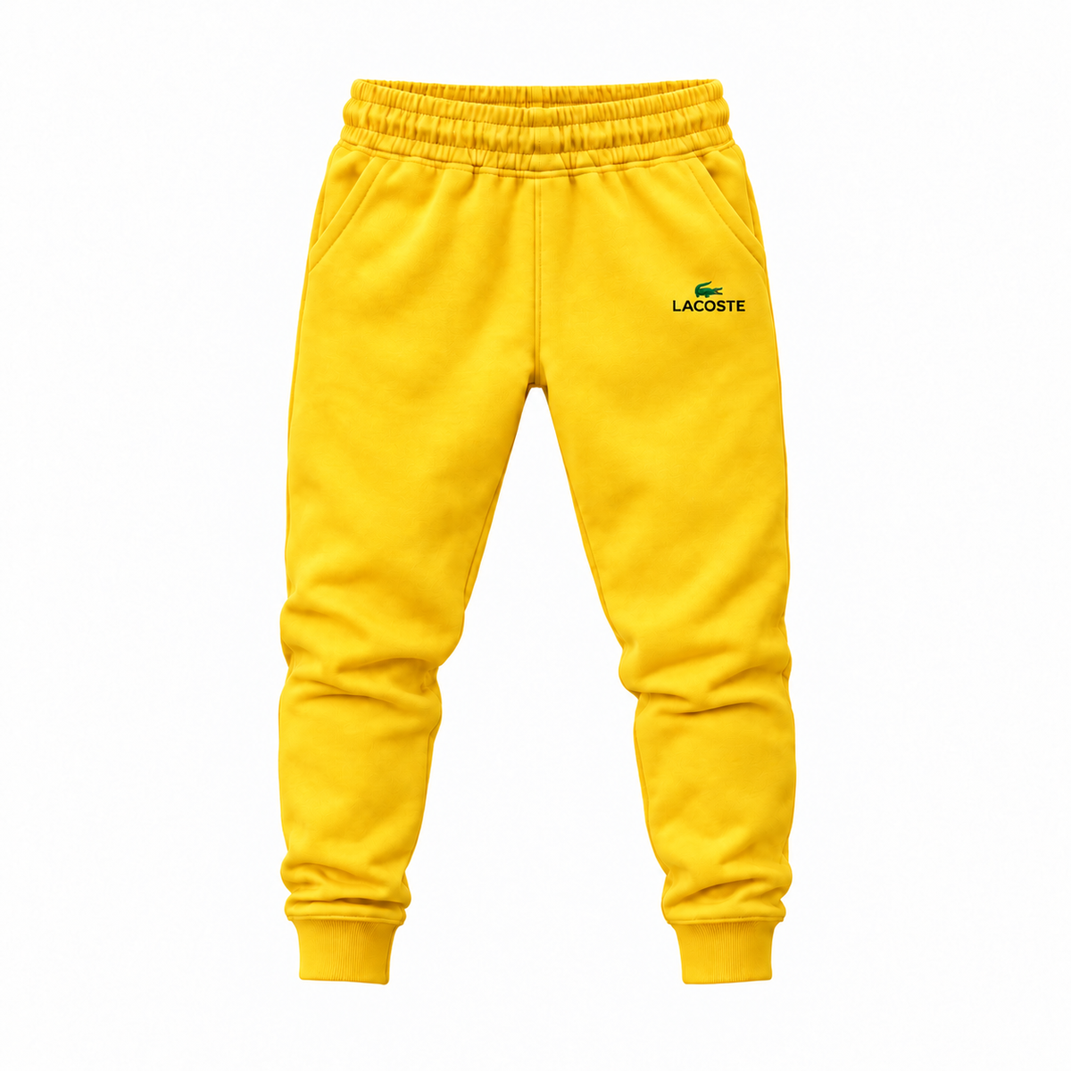 Youth Lacoste Joggers Sweatpants - Yellow