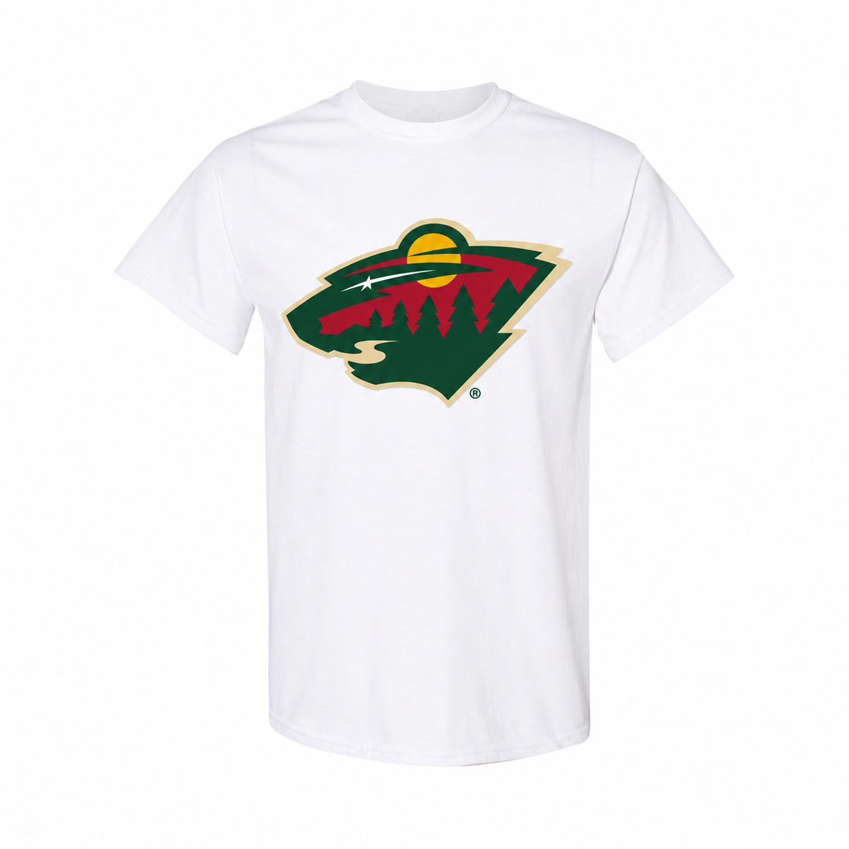Youth Minnesota Wild cotton T-shirt - White