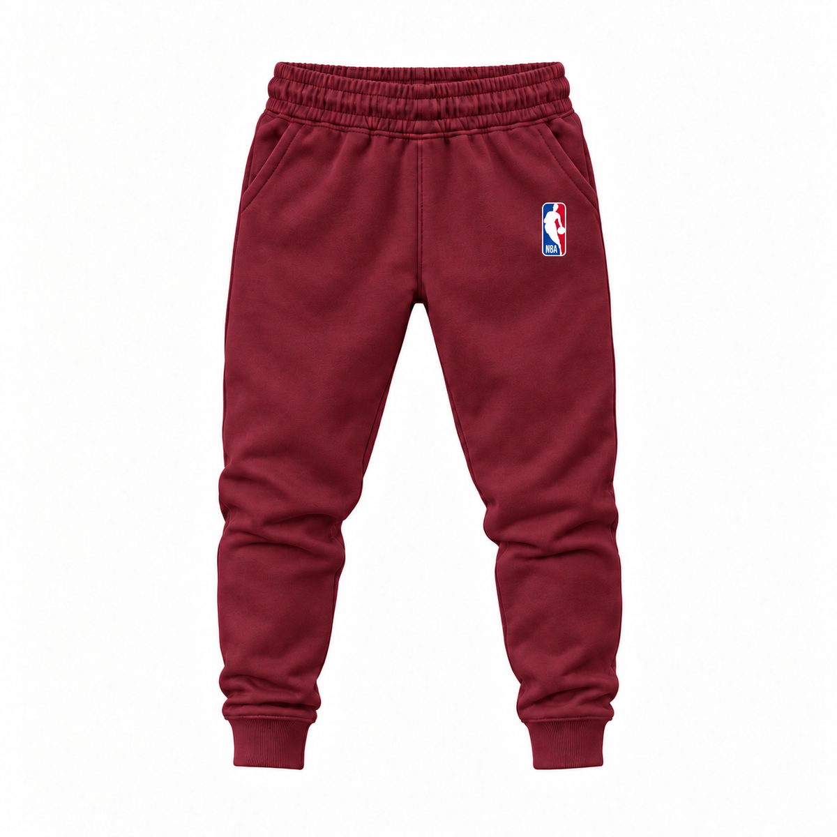 Youth NBA Joggers Sweatpants - Maroon