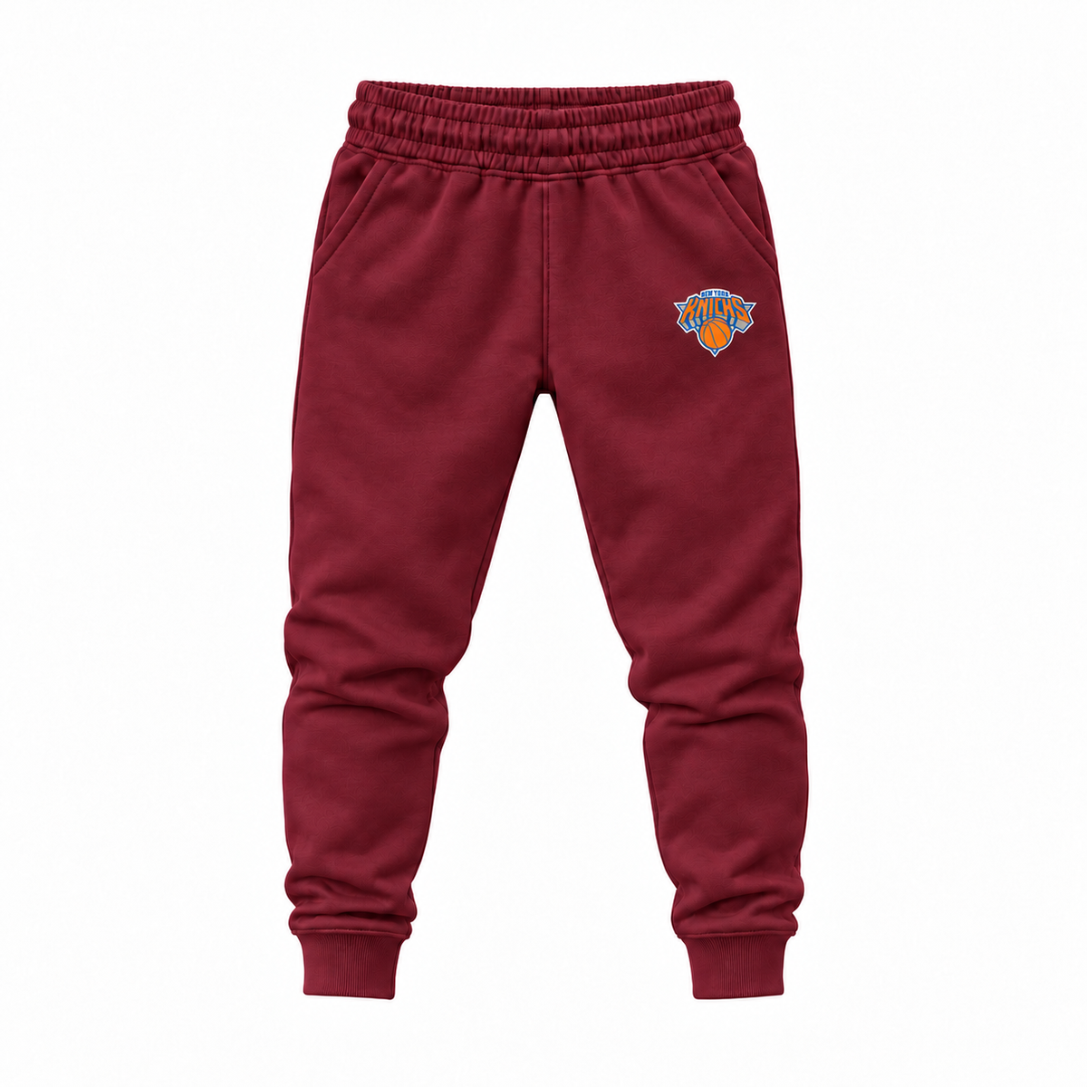 Youth New York Knicks Joggers Sweatpants - Maroon