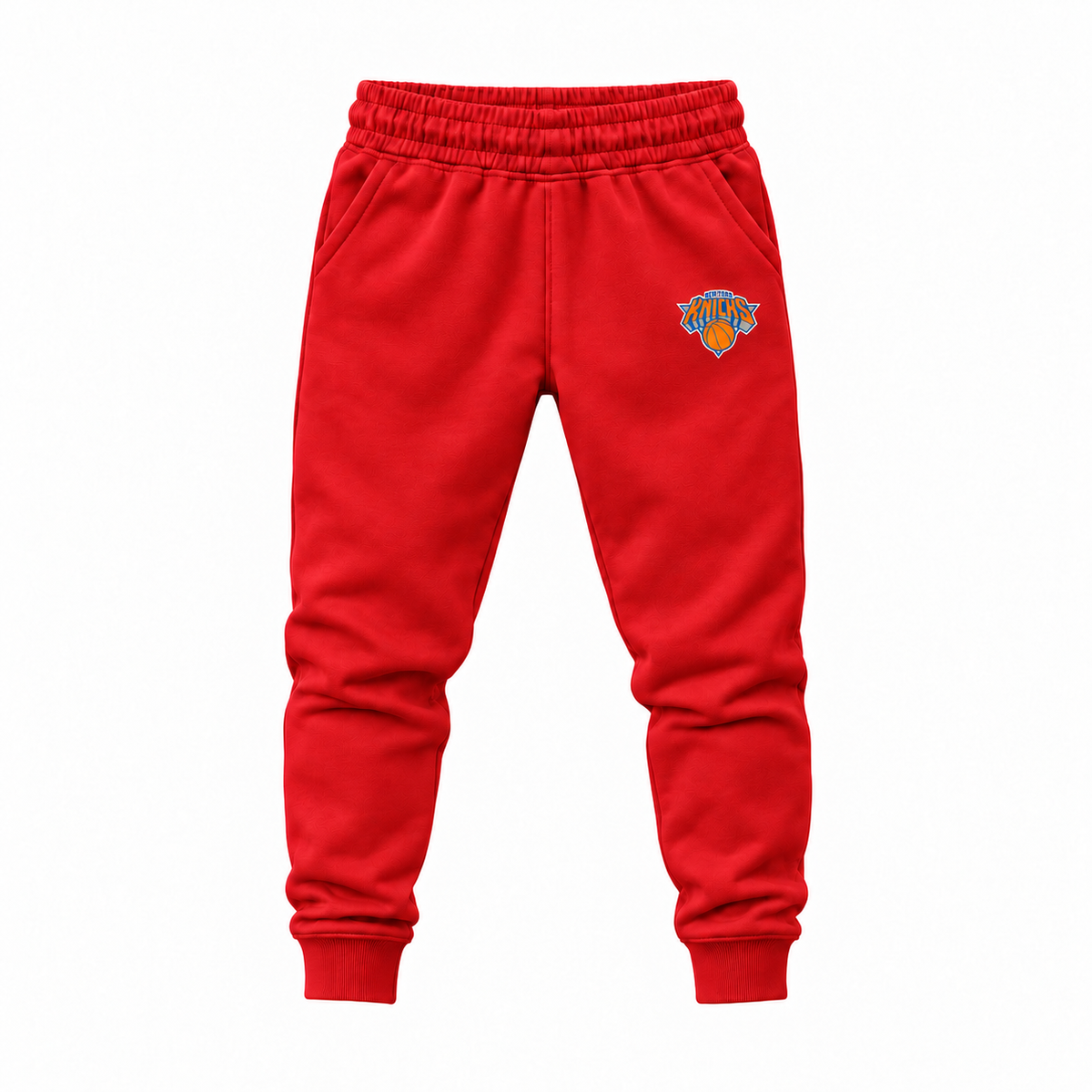 Youth New York Knicks Joggers Sweatpants - Red