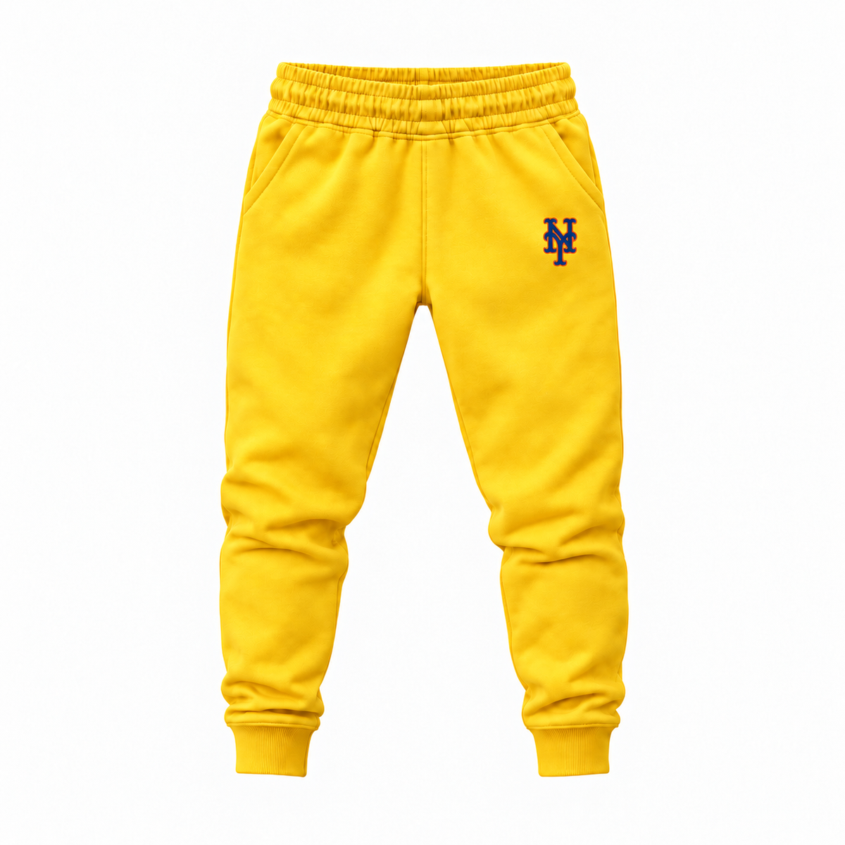 Youth New York Mets Joggers Sweatpants - Yellow