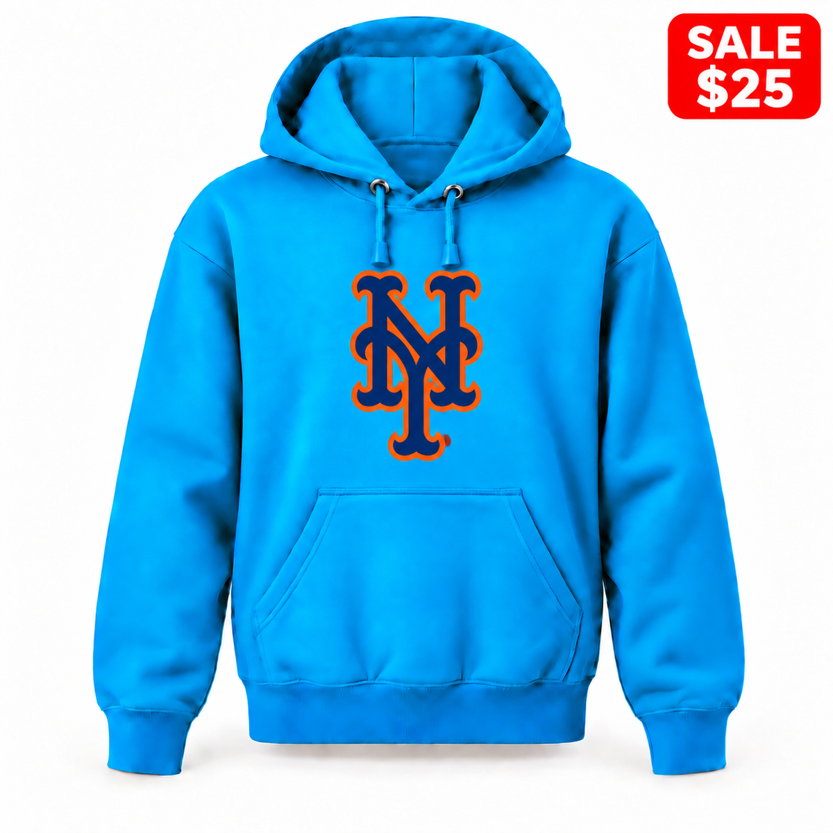 Youth New York Mets Pullover Hoodie in Turquoise — SALE $25