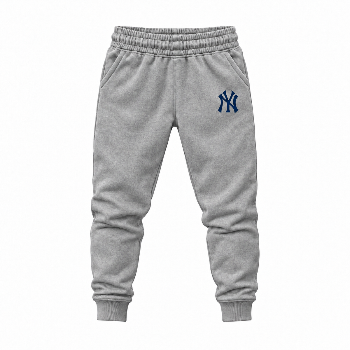 Youth New York Yankees Joggers Sweatpants - Gray