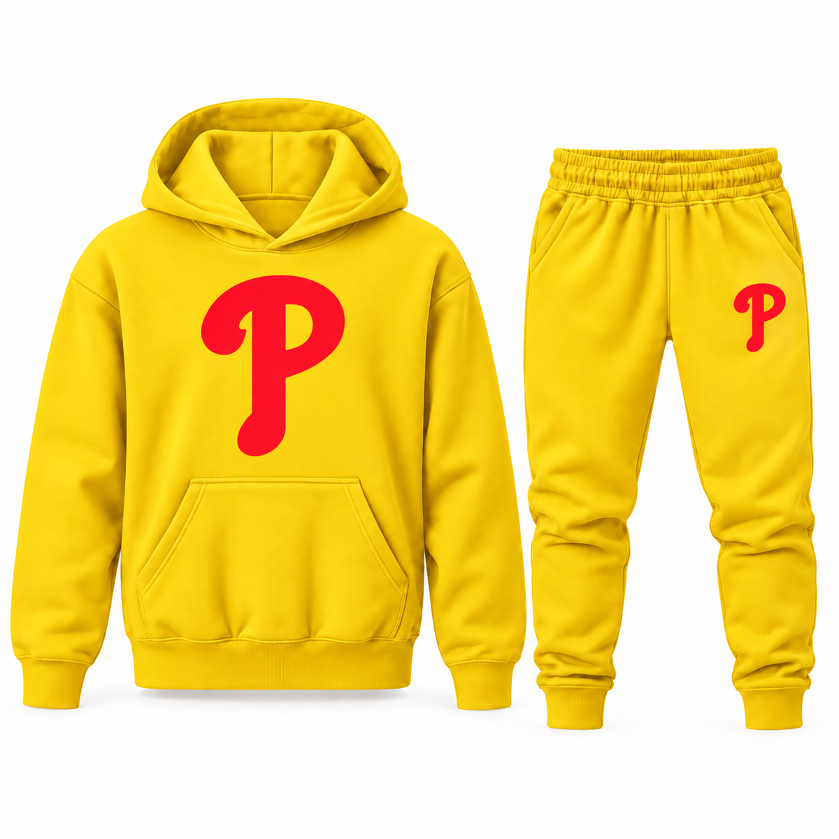 Youth Philadelphia Phillies Hoodie Jogger Set - Yellow
