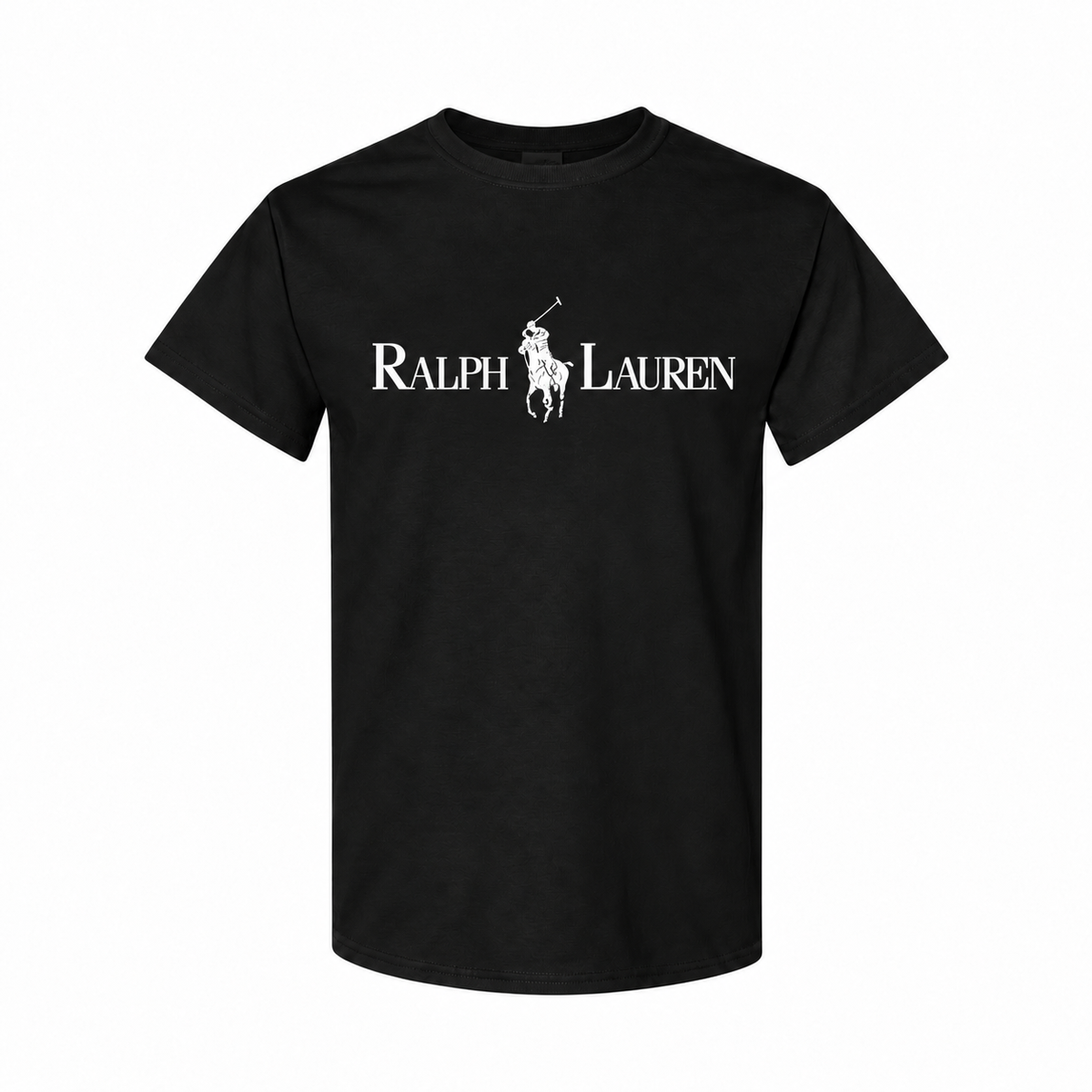 Youth Polo Ralph Lauren white design cotton T-shirt, Black