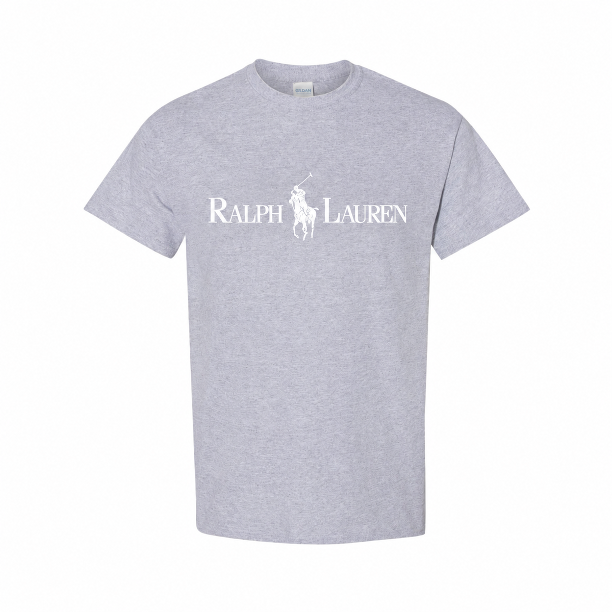 Youth Polo Ralph Lauren white design cotton T-shirt, Gray