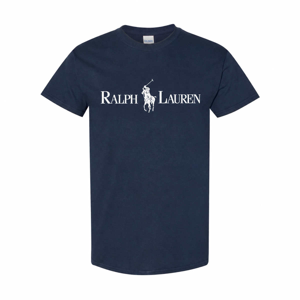 Youth Polo Ralph Lauren white design cotton T-shirt, Navy