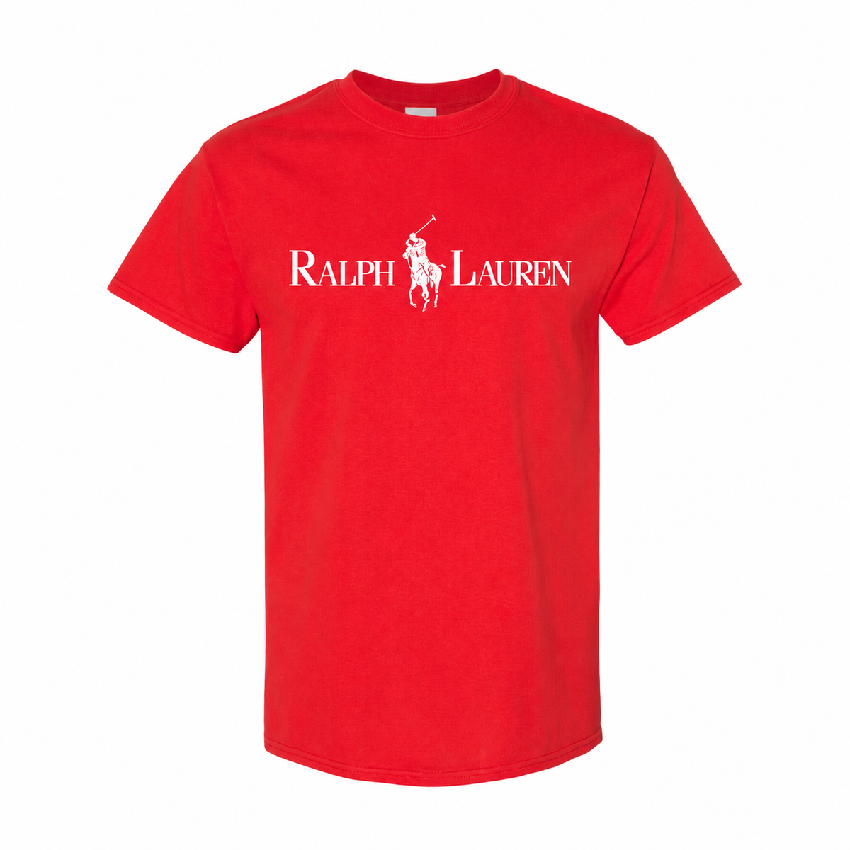 Youth Polo Ralph Lauren white design cotton T-shirt, Red