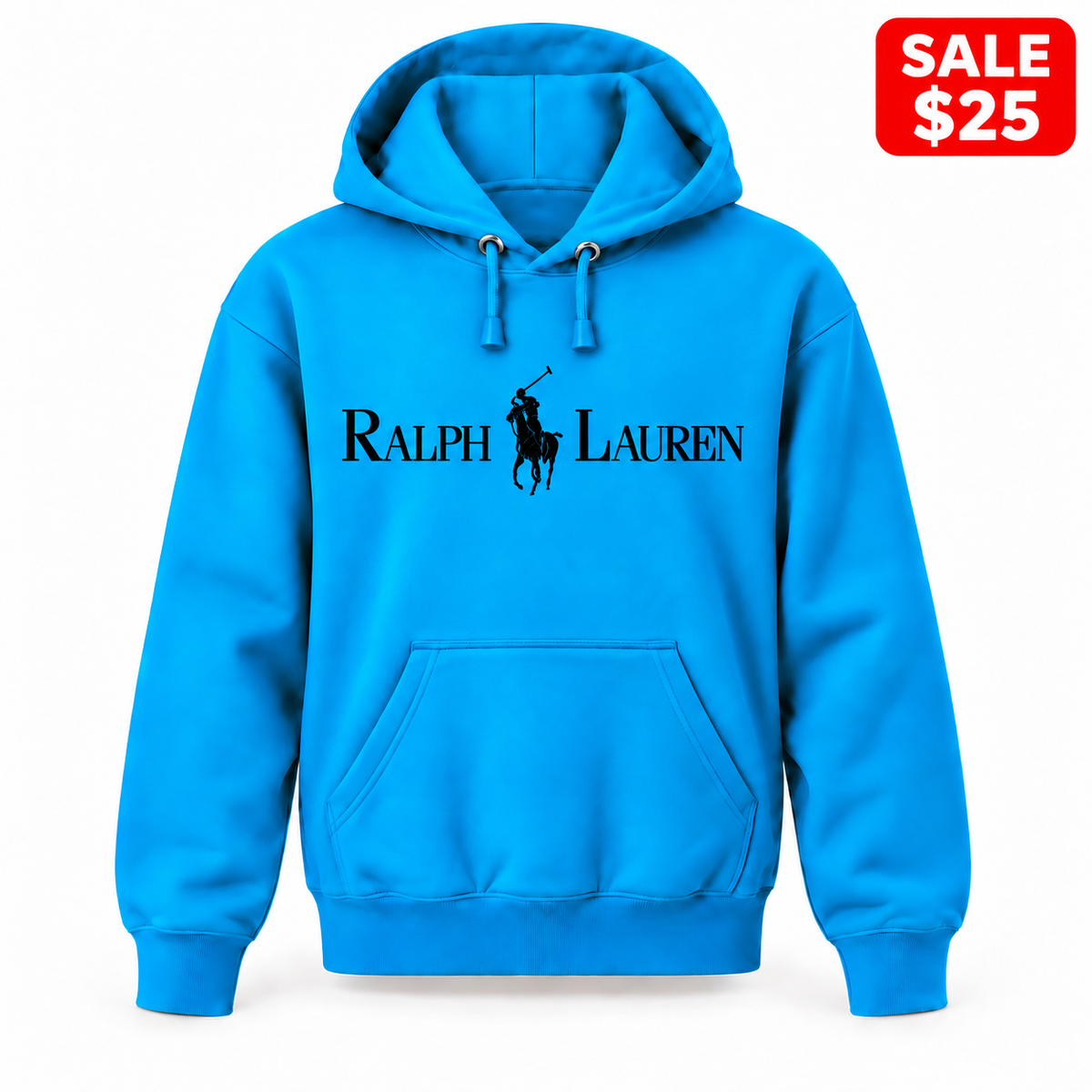 Youth Polo Ralph Lauren Pullover Hoodie in Turquoise — SALE $25