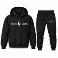 Youth Polo Ralph Lauren Hoodie Jogger Set in Black