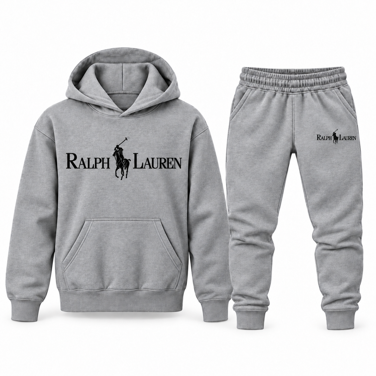Youth Polo Ralph Lauren Hoodie Jogger Set in Gray