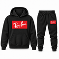 Youth Ray-Ban Hoodie Jogger Set - Black