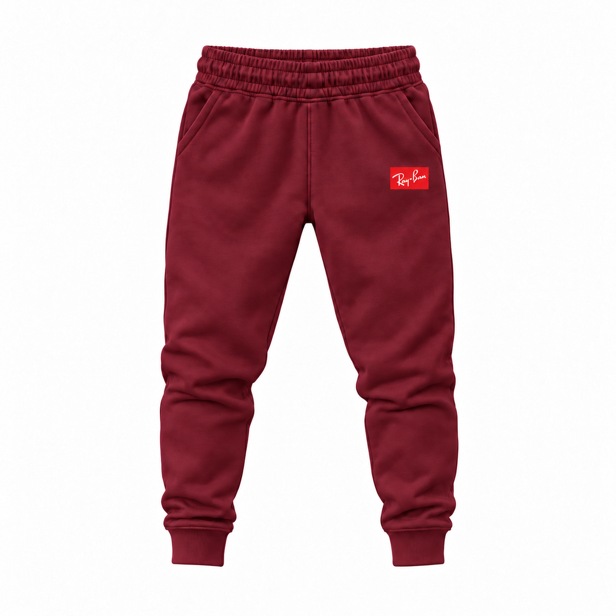Youth Ray-Ban Joggers Sweatpants - Maroon