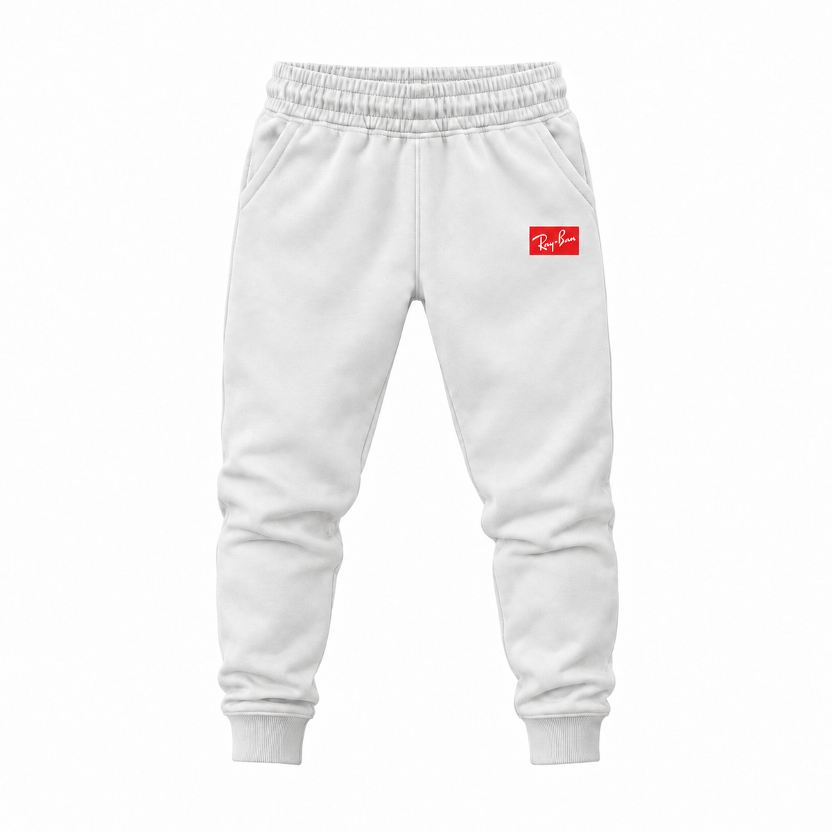 Youth Ray-Ban Joggers Sweatpants - White