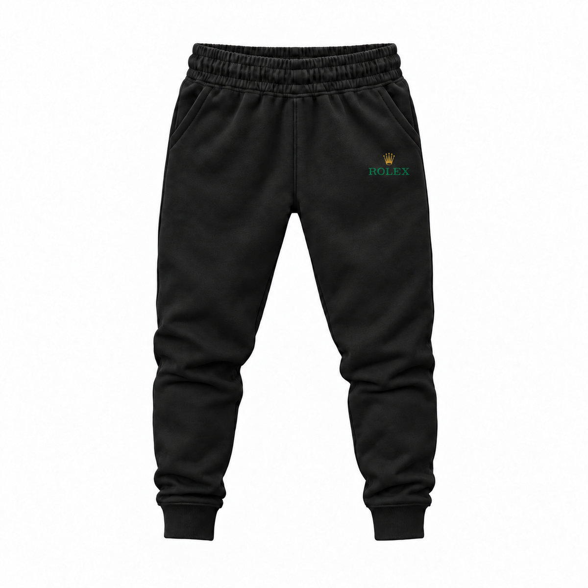 Youth Rolex Joggers Sweatpants - Black