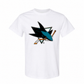 Youth San Jose Sharks cotton T-shirt - White