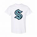 Youth Seattle Kraken cotton T-shirt - White