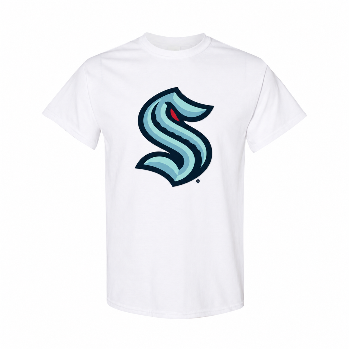 Youth Seattle Kraken cotton T-shirt - White