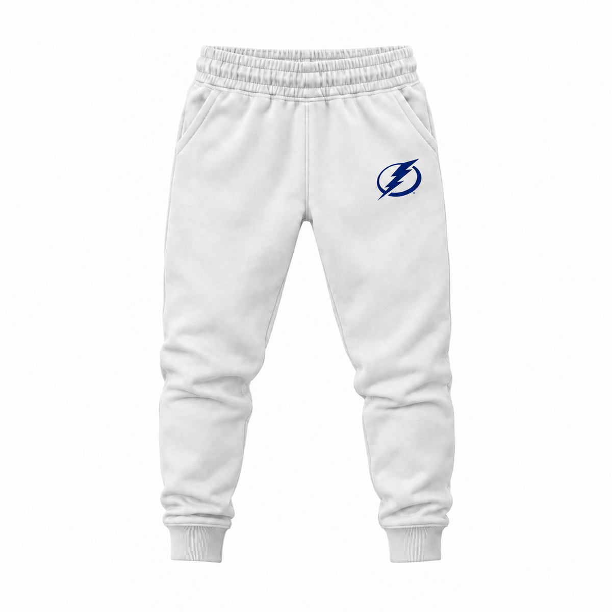 Youth Tampa Bay Lightning Joggers Sweatpants - White