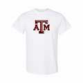 Youth Texas A&M Aggies cotton T-shirt - White