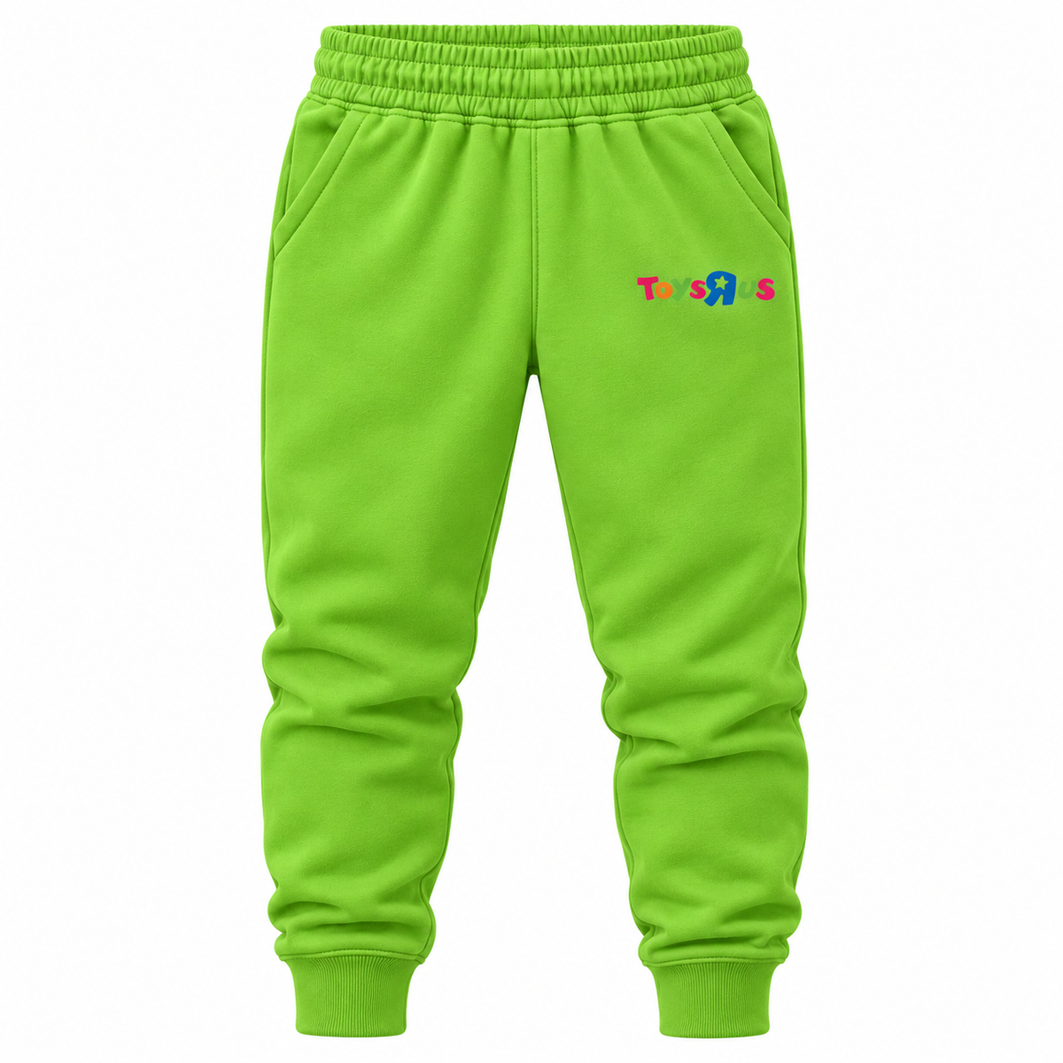 Youth Toys R Us pants - Lime Green